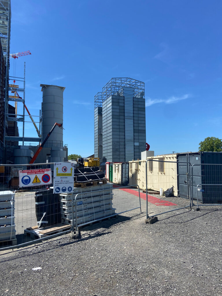 Construção de um secador para a cooperativa Limagrain